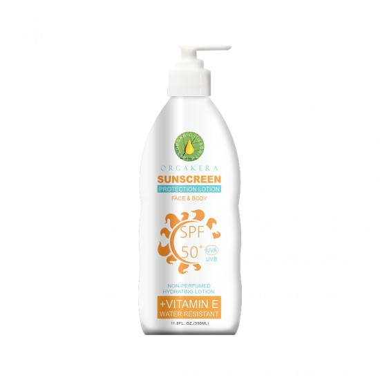 Lotus Orgakera sunscreen face & body 350 ml